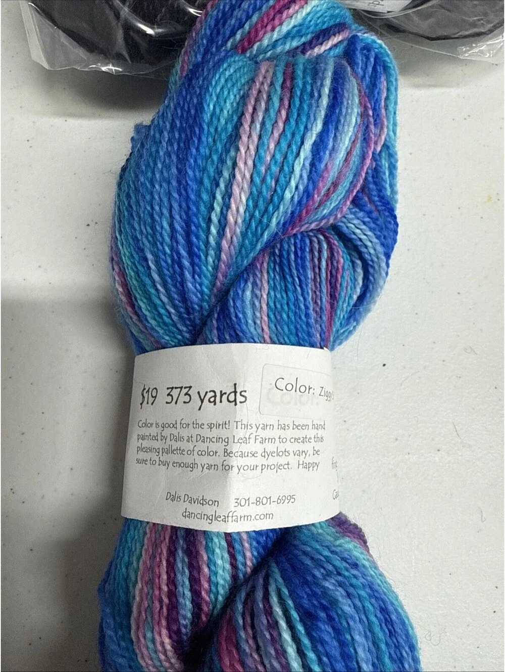 Dancing Leaf Farm “Sock Hop” Superwash Merino Mixed Color 4 Skein Lot